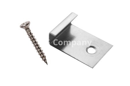 KLIPS STARTOWY ZE ŚRUBĄ ZE STALI NIERDZEWNEJ IKS-1